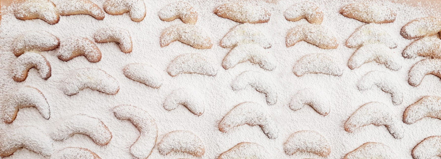 Vanillekipferl aus der Weihnachts-Bäckerei & Konditorei Weissmann